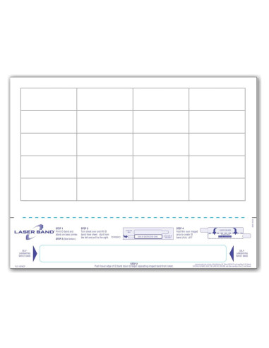Pulsera de Identificación para Pacientes NextDayLabels 250 Unidades
