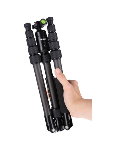 Trípode de Viaje Rollei Compact Traveler No. 1 Carbon 0,98 kg