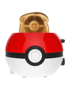 Tostadora Halo Pokeball Uncanny Brands - 2 Ranuras Anchas