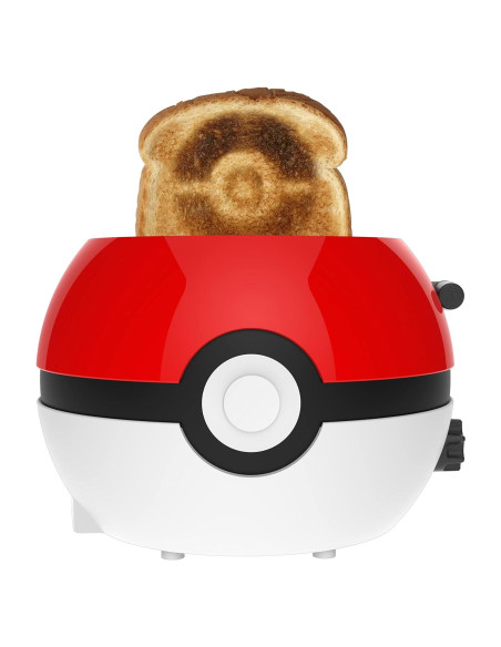 Tostadora Halo Pokeball Uncanny Brands - 2 Ranuras Anchas