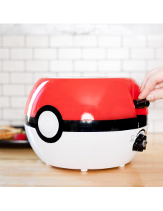 Tostadora Halo Pokeball Uncanny Brands - 2 Ranuras Anchas 2