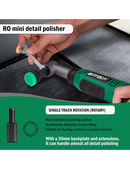 BATOCA S6 Mini Pulidora Inalámbrica 1.30 kg 6 Velocidades