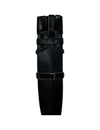 Funda de Cuero Genuino MWC para Machete 45.72 cm Negra