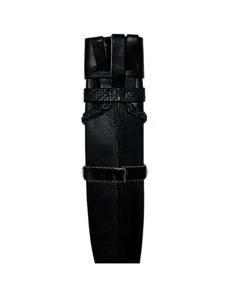 Funda de Cuero Genuino MWC para Machete 45.72 cm Negra