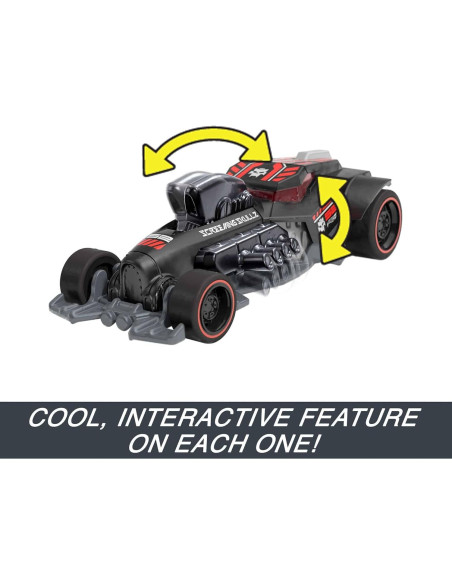 Hot Wheels Vehículo Retrofricción 1:43 con Motor Rolomatic