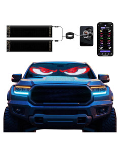 Ojos LED para Parabrisas Fussion - Paquete de 2, Luz Animada