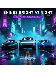 Ojos LED para Parabrisas Fussion - Paquete de 2, Luz Animada 2