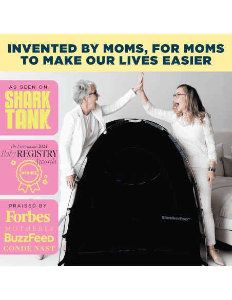Carpa de Sueño SlumberPod 3.0 Negra para Bebés y Niños