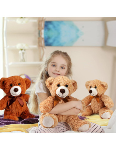 Osos de Peluche Suaves HyDren 9 Pcs 35.5 cm Regalo