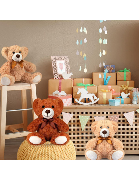 Osos de Peluche Suaves HyDren 9 Pcs 35.5 cm Regalo