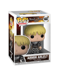 Funko POP! Armin Arlert - Ataque a los Titanes - Figura 9.5 cm
