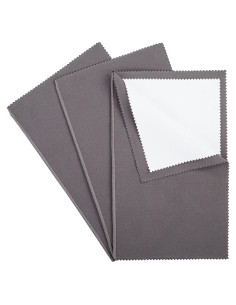 Paños de Limpieza de Joyería CATIFLIN 3 Unidades Algodón 25x31cm