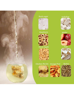 Té de Hierbas Apple Hawthorn 25 Bolsitas - Natural para Riñones 2