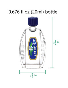 Aceite Analgésico Externo Hoe Hin 20ml - Alivio Congestión y Picaduras 2