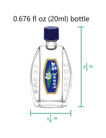 Aceite Analgésico Externo Hoe Hin 20ml - Alivio Congestión y Picaduras