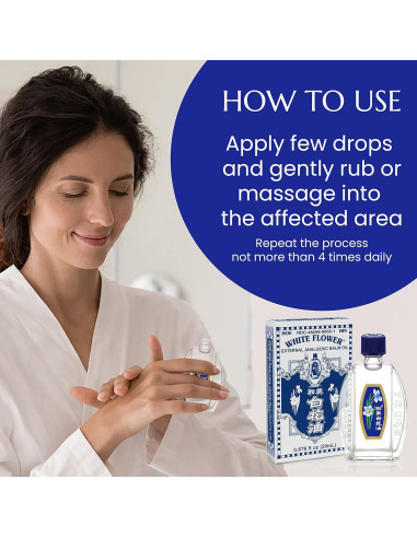 Aceite Analgésico Externo Hoe Hin 20ml - Alivio Congestión y Picaduras