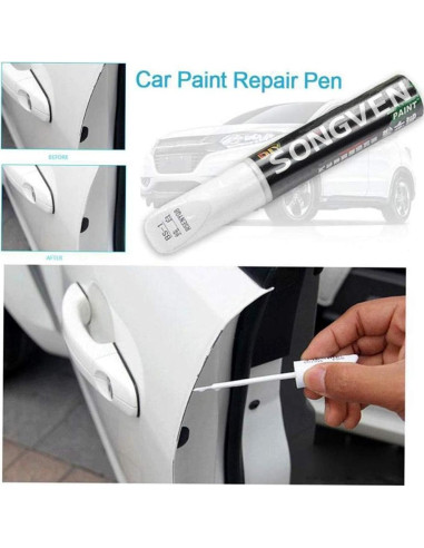 Bolígrafo Reparador de Arañazos de Coche SONGVEN 12ml Negro