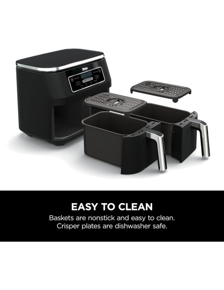 Freidora de Aire Ninja Foodi 4 en 1 8 Cuartos DualZone