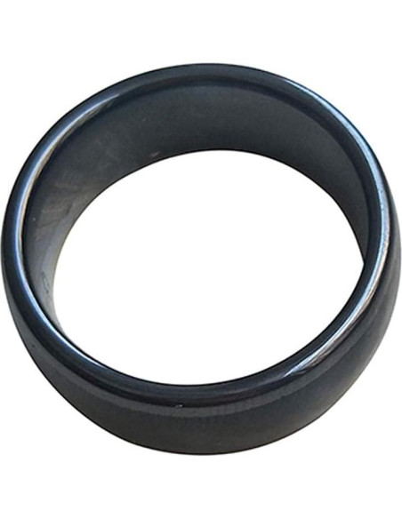 Anillo inteligente RFID T5577 Hecere 17mm Cerámica Negra