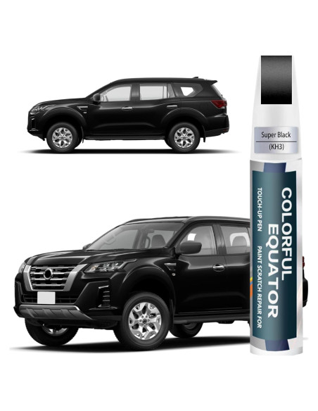 Pintura de Retoque SNSIR KH3 Obsidiana Negra para Nissan 12ml