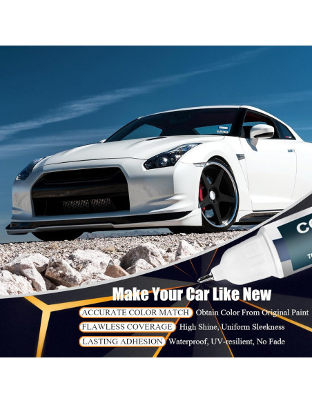 Pintura de Retoque SNSIR KH3 Obsidiana Negra para Nissan 12ml