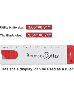 Juego de Cuchillos de Utilidad Retráctiles UCEC 3PCS con 20 Cuchillas 2