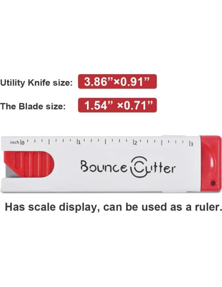 Juego de Cuchillos de Utilidad Retráctiles UCEC 3PCS con 20 Cuchillas