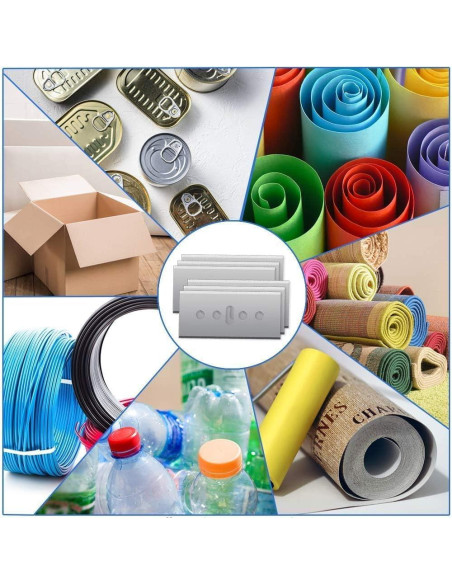 Juego de Cuchillos de Utilidad Retráctiles UCEC 3PCS con 20 Cuchillas