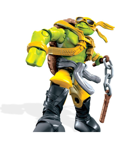 Mega Bloks Tortugas Ninja Tablero Turbo de Mikey 15x4.5cm