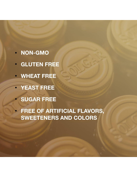 Suplemento Articular Solgar Glucosamina y Condroitina 75 Tabletas