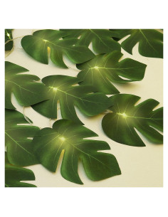 Luces de Cadena Monstera RECUTMS 20 Hojas 3M Decoración