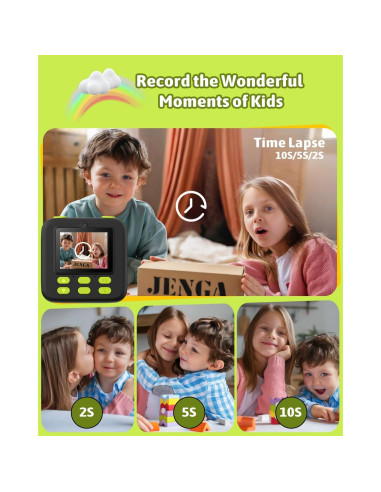 Cámara Instantánea para Niños Mgaolo P79, Video HD 1080p