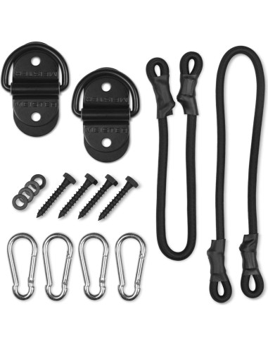 Anclajes D-Ring Meister para Bolsa de Velocidad Doble con Cuerdas