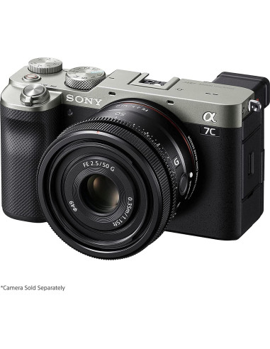 Lente Sony FE 50mm F2.5 G para Cámaras Sin Espejo