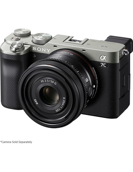 Lente Sony FE 50mm F2.5 G para Cámaras Sin Espejo