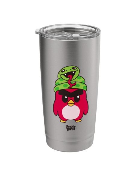Vaso Térmico Acero Inoxidable Angry Birds 20 oz Aislado