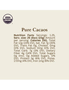 Kit de Cacao Ceremonial Orgánico Ora - 12 Paquetes de 28.3g 2