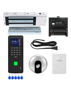 Sistema de Control de Acceso Biométrico YUHANUS con Huellas y RFID