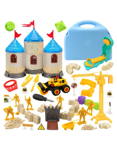 Kit de Construcción de Castillo de Arena Corper Toys 2.4kg
