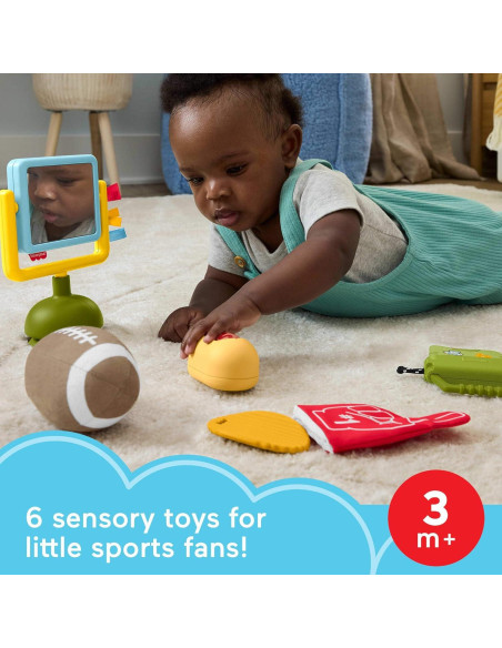 Conjunto de Juguetes para Bebés Fisher-Price Tiny Tailgater 6 Piezas