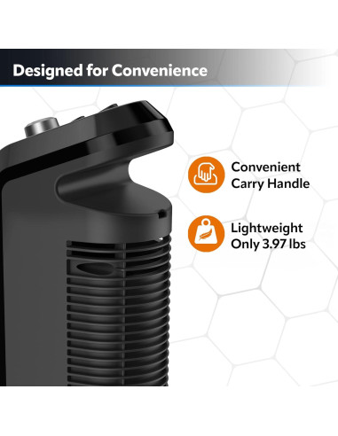 Calentador de espacio cerámico Lasko CT16450 1500W oscilante