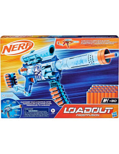 Blaster Nerf Loadout FrostFusion con 30 Dardos y Accesorios 2