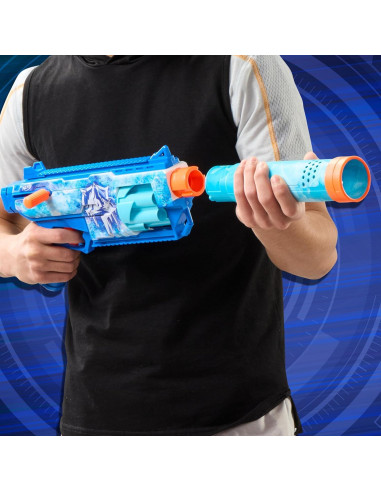 Blaster Nerf Loadout FrostFusion con 30 Dardos y Accesorios