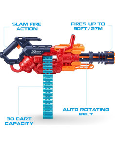 Blaster de Dardos XSHOT Excel Crusher ZURU 35 Dardos + 48 Dardos 2