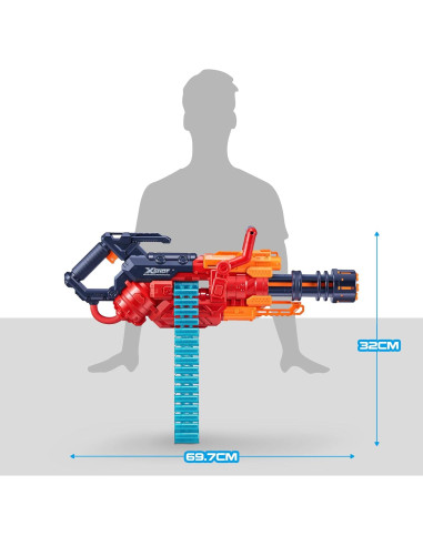 Blaster de Dardos XSHOT Excel Crusher ZURU 35 Dardos + 48 Dardos