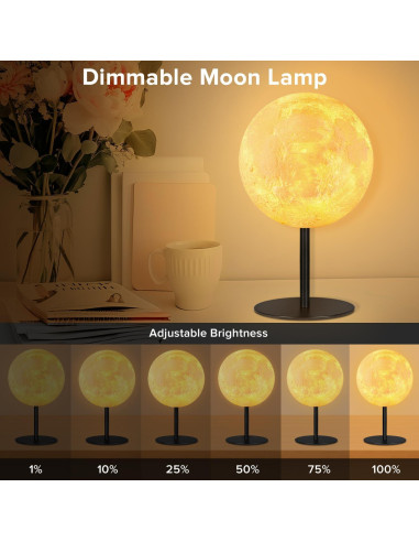 Lámpara de Mesa Regulable Ehobroc 30 Modos 12x23cm