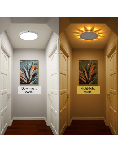 Luz de Techo LED Empotrada 30cm Borui CPX008A 24W 3000K-5000K