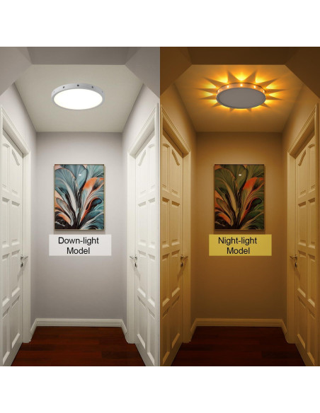 Luz de Techo LED Empotrada 30cm Borui CPX008A 24W 3000K-5000K