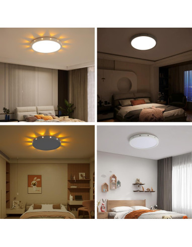 Luz de Techo LED Empotrada 30cm Borui CPX008A 24W 3000K-5000K