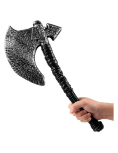 Hacha Vikinga de Juguete 47 cm - Prop de Cosplay Halloween